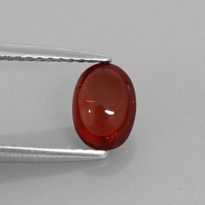 Grenat almandin rouge naturelle transparent, 1,15 ct, transparent / translucide