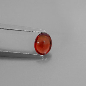 Grenat almandin rouge naturelle transparent, 0,90 ct, transparent / translucide