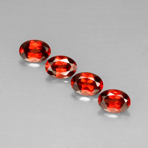 Achetez naturel ct rouge grenat almandin gems, coupe ovale, en provenance madagascar chez gemselect. en stock, livraison internationale!