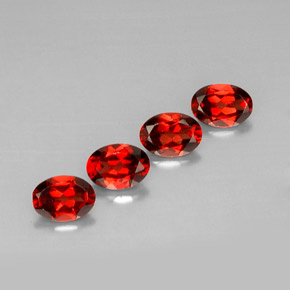 Achetez naturel ct rouge grenat almandin gems, coupe ovale, en provenance madagascar chez gemselect. en stock, livraison internationale!