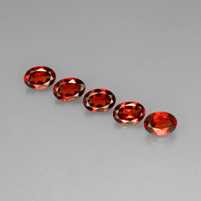 Achetez naturel ct rouge grenat almandin gems, coupe ovale, en provenance madagascar chez gemselect. en stock, livraison internationale!