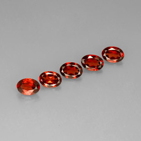 Achetez naturel ct rouge grenat almandin gems, coupe ovale, en provenance madagascar chez gemselect. en stock, livraison internationale!