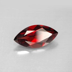 Grenat Almandin Rouge foncé naturelle Marquise, 3.18 ct, VVS-VS