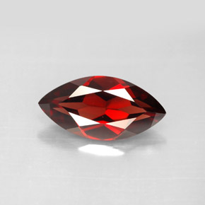 Grenat almandin rouge foncé naturelle marquise, 3,10 ct, VVS-VS