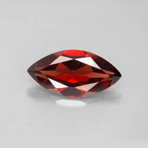 Grenat Almandin Rouge foncé naturelle Marquise, 2.94 ct, VVS-VS
