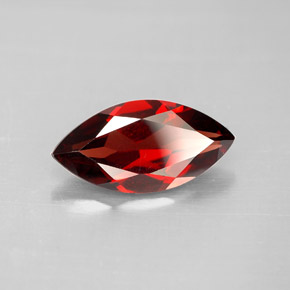 Grenat Almandin Rouge foncé naturelle Marquise, 2.94 ct, VVS-VS