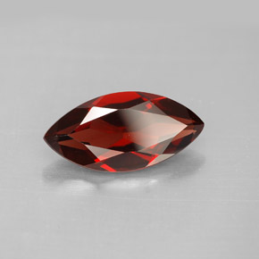 Grenat Almandin Rouge foncé naturelle Marquise, 2.98 ct, VVS-VS