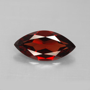 Grenat Almandin Rouge foncé naturelle Marquise, 2.80 ct, VS