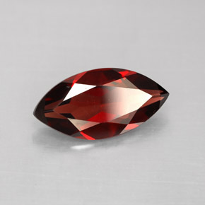 Grenat Almandin Rouge foncé naturelle Marquise, 2.98 ct, VS