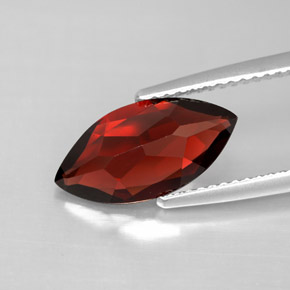Grenat Almandin Rouge foncé naturelle Marquise, 2.98 ct, VS