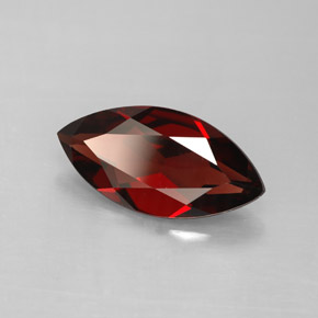Grenat Almandin Rouge foncé naturelle Marquise, 2.84 ct, VS