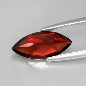 Grenat Almandin Rouge foncé naturelle Marquise, 3.31 ct, VVS-VS