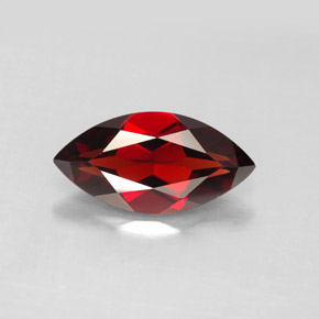 Grenat Almandin Rouge foncé naturelle Marquise, 3.04 ct, VS
