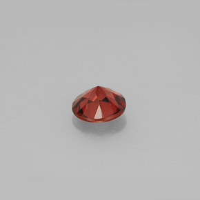 Grenat almandin rouge naturelle coupe roude, 0,96 ct, VS