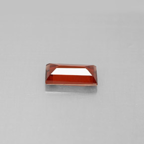 Grenat almandin rouge naturelle baguette, 1,00 ct, VS