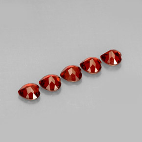 Achetez naturel ct rouge grenat almandin gems, forme de coeur, en provenance madagascar chez gemselect. en stock, livraison internationale!