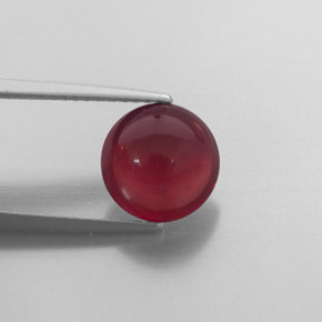 Grenat Almandin Rouge foncé naturelle Transparent, 3.60 ct, Transparent / Translucide
