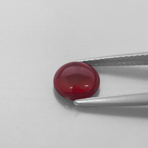 Grenat almandin rouge naturelle transparent, 1,68 ct, transparent / translucide