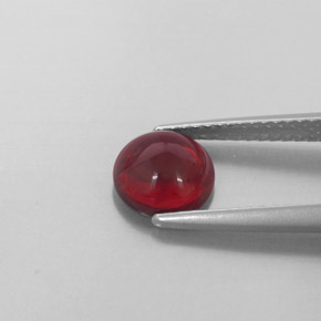 Grenat Almandin Rouge foncé naturelle Transparent, 1.68 ct, Transparent / Translucide