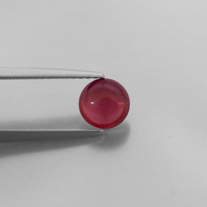 Grenat almandin rouge naturelle transparent, 1,40 ct, transparent / translucide