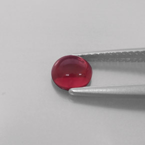 Grenat Almandin Rouge foncé naturelle Transparent, 0.82 ct, Transparent / Translucide