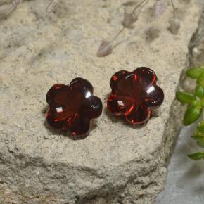 Achetez naturel ct rouge grenat almandin gems, taille fleur, en provenance madagascar chez gemselect. en stock, livraison internationale!
