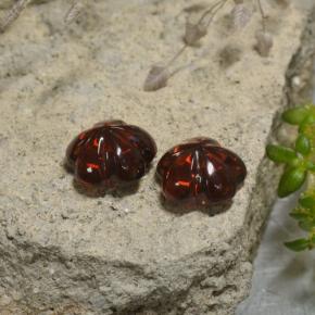 Achetez naturel ct rouge grenat almandin gems, taille fleur, en provenance madagascar chez gemselect. en stock, livraison internationale!