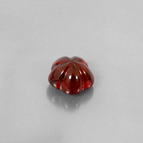 Grenat almandin rouge naturelle transparent, 3,15 ct, transparent / translucide
