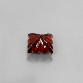 Grenat almandin rouge naturelle transparent, 3,15 ct, transparent / translucide