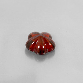 Grenat Almandin Rouge foncé naturelle Transparent, 3.36 ct, Transparent / Translucide