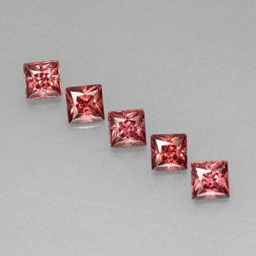 Achetez naturel ct rouge grenat almandin gems, carré, en provenance madagascar chez gemselect. en stock, livraison internationale!