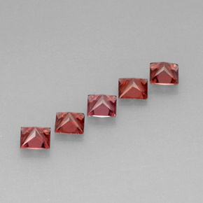 Achetez naturel ct rouge grenat almandin gems, carré, en provenance madagascar chez gemselect. en stock, livraison internationale!