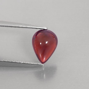 Grenat Almandin Rouge foncé naturelle Transparent, 1.38 ct, Transparent / Translucide