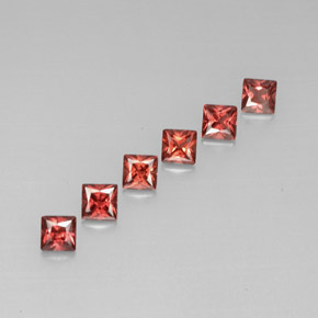 Achetez naturel ct rouge grenat almandin gems, carré, en provenance madagascar chez gemselect. en stock, livraison internationale!