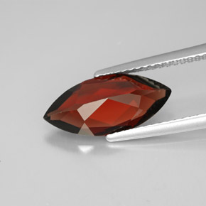 Grenat almandin rouge naturelle marquise, 2,97 ct, VVS-VS