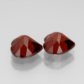 Achetez naturel ct rouge grenat almandin gems, forme de coeur, en provenance madagascar chez gemselect. en stock, livraison internationale!