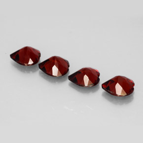 Achetez naturel ct rouge grenat almandin gems, forme de coeur, en provenance inde chez gemselect. en stock, livraison internationale!