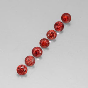 Achetez naturel ct Rouge foncé Grenat Almandin gems, Coupe roude, En provenance Madagascar chez GemSelect. En stock, livraison internationale!