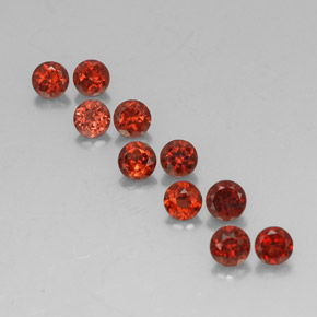 Achetez naturel ct Rouge Grenat Almandin gems, Coupe roude, En provenance Madagascar chez GemSelect. En stock, livraison internationale!