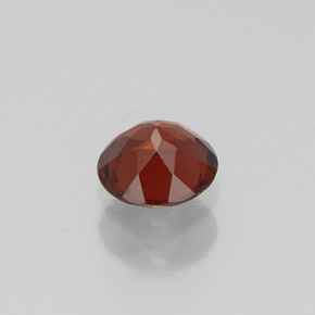 Grenat Almandin Rouge naturelle Coupe roude, 0.52 ct, VVS-VS