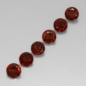 Achetez naturel ct rouge grenat almandin gems, coupe roude, en provenance madagascar chez gemselect. en stock, livraison internationale!