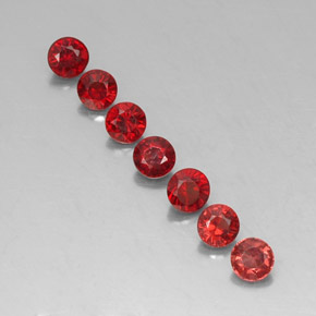 Achetez naturel ct rouge grenat almandin gems, coupe roude, en provenance madagascar chez gemselect. en stock, livraison internationale!