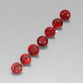 Achetez naturel ct rouge grenat almandin gems, coupe roude, en provenance madagascar chez gemselect. en stock, livraison internationale!