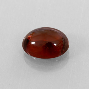 Grenat almandin rouge naturelle transparent, 3,38 ct, transparent / translucide