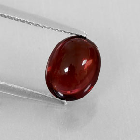 Grenat Almandin Rouge foncé naturelle Transparent, 2.32 ct, Transparent / Translucide