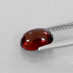 Grenat Almandin Rouge foncé naturelle Transparent, 2.32 ct, Transparent / Translucide