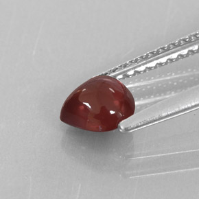 Grenat Almandin Rouge foncé naturelle Transparent, 0.70 ct, Transparent / Translucide