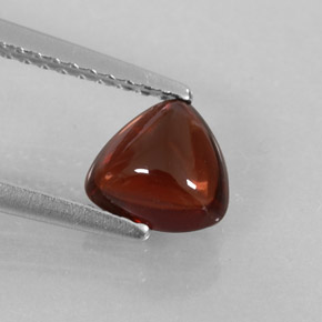 Grenat almandin rouge naturelle transparent, 1,17 ct, transparent / translucide