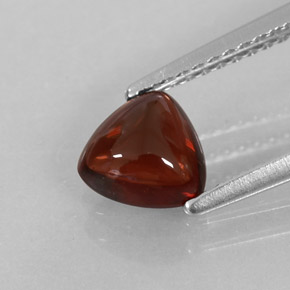 Grenat almandin rouge naturelle transparent, 1,17 ct, transparent / translucide