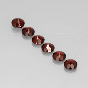 Achetez naturel ct rouge grenat almandin gems, coupe roude, en provenance madagascar chez gemselect. en stock, livraison internationale!